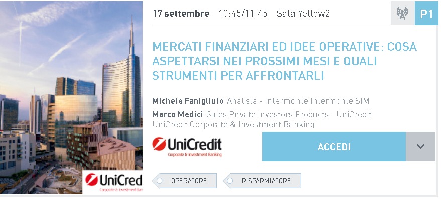 Scopri di più sull'articolo MERCATI FINANZIARI ED IDEE OPERATIVE: COSA<br>ASPETTARSI NEI PROSSIMI MESI E QUALI STRUMENTI<br>PER AFFRONTARLI