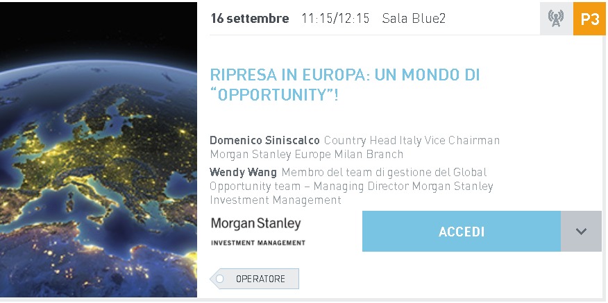 Scopri di più sull'articolo RIPRESA IN EUROPA: UN MONDO DI “OPPORTUNITY”!
